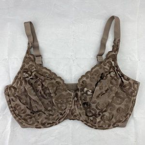 Wacoal brown (Mocha)  85199 38DDD preowned